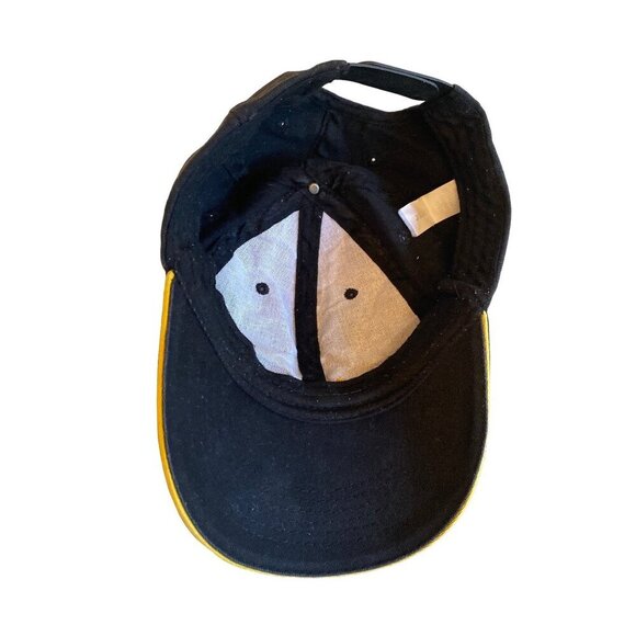 Black Stanley Tools Hat Cap Adjustable Snapback Worn Distressed - Picture 5 of 7